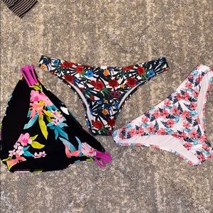 Colorful Swimsuit bottoms.